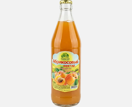 Абрикосовый нектар Кавказпродукт 0,5л ст/б